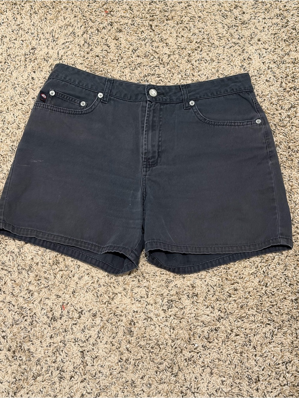 BONGO Black Denim Jean Shorts